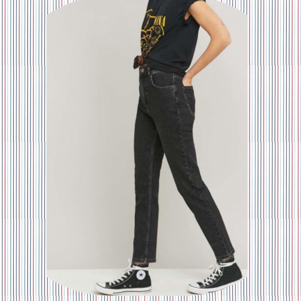 BDG High Rise Acid Wash Jeans